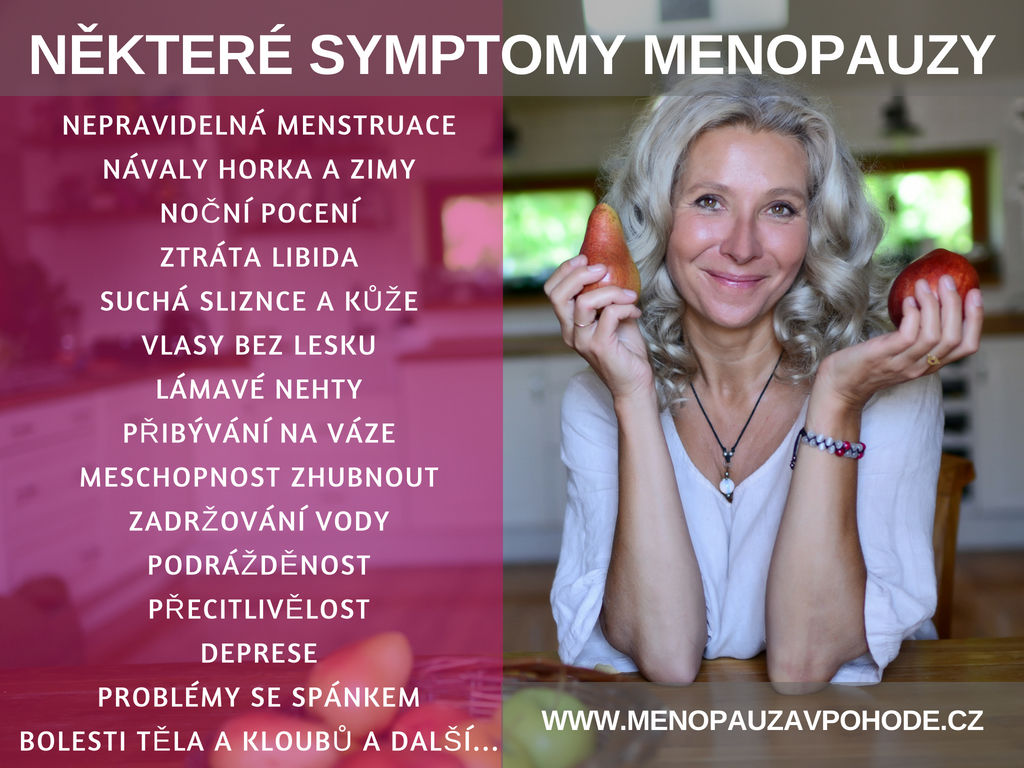Jaké jsou symptomy v menopauze