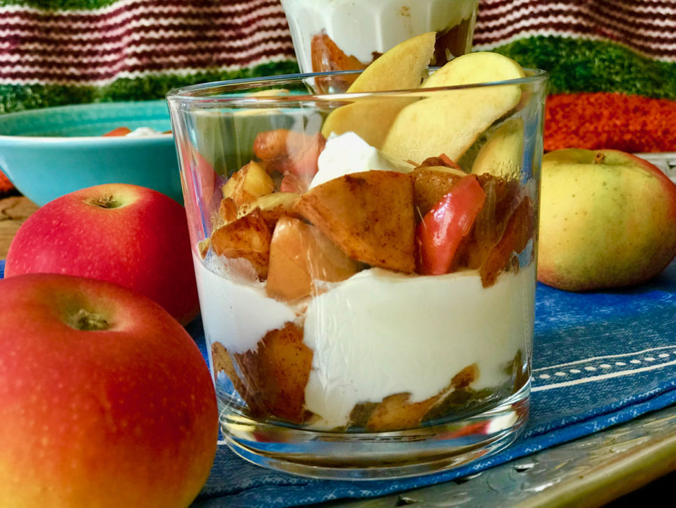 Jogurt s jablky - hubnutí v menopauze