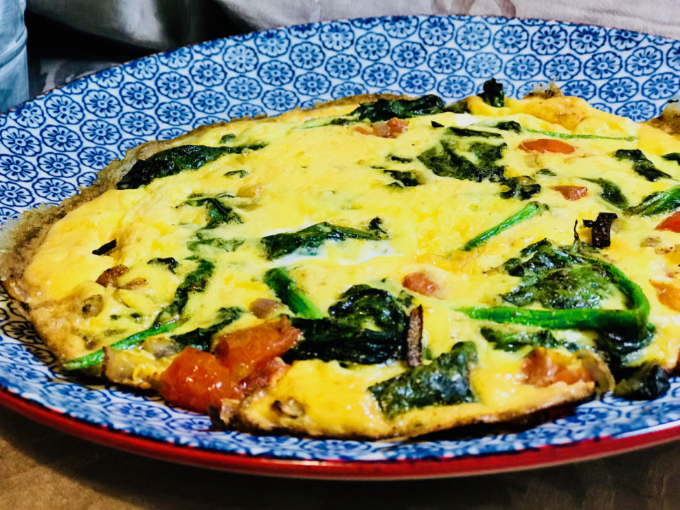 Zeleninová fritatta - recept pro hubnutí